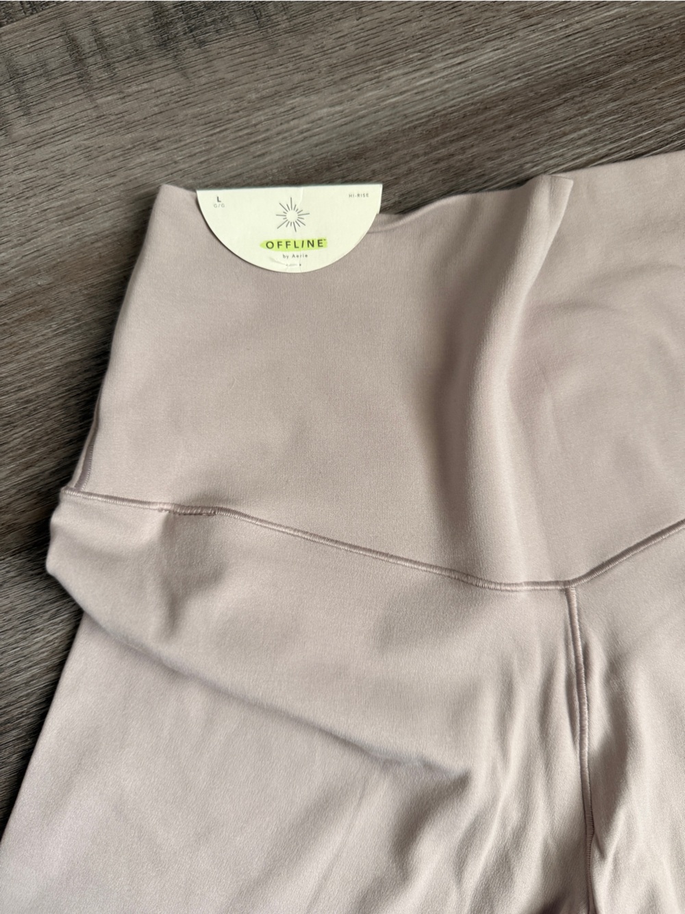 OFFLINE Seamless High-Waist Flare Leggings - Blush